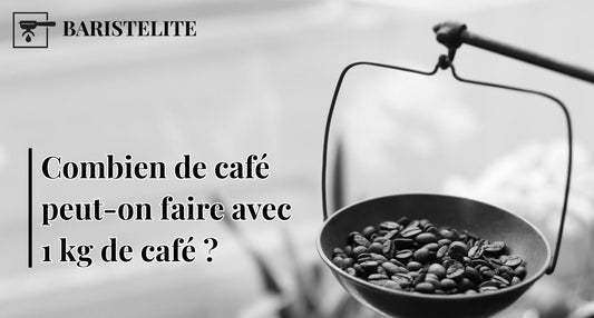 Combien de café peut-on faire avec 1 kg de café ?