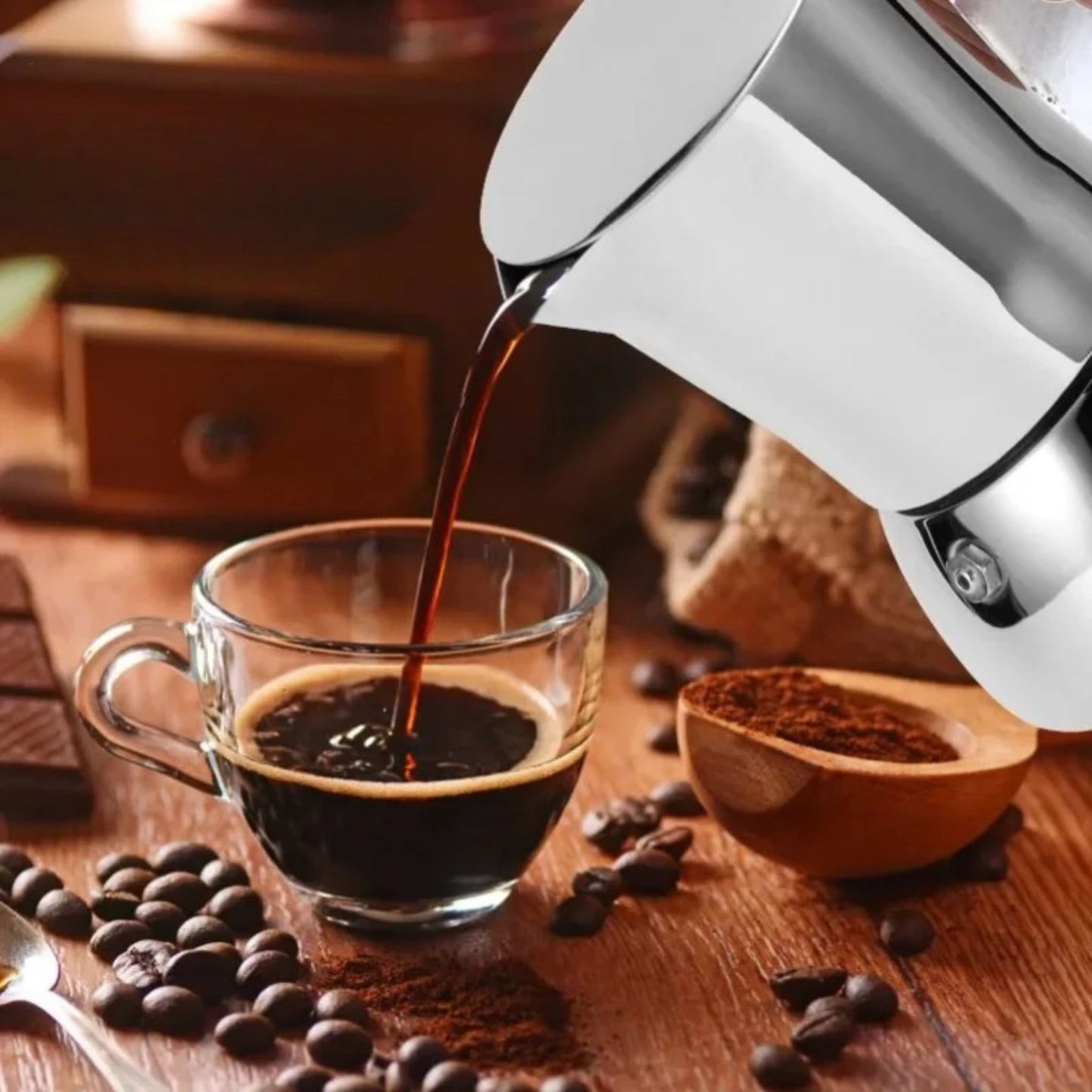 Cafetière italienne moka induction