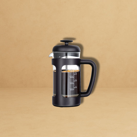 Cafetière à piston 3 tasses noire