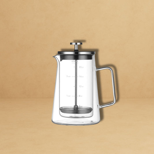 Cafetière à piston double paroi 650 ML