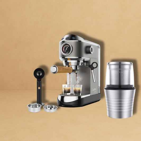 Cafetière professionnelle italienne avec broyeur electrique