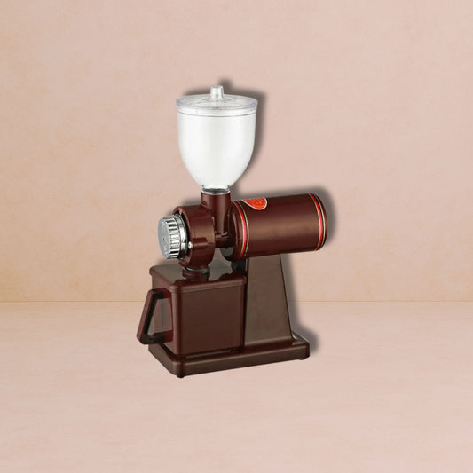 Moulin à café électrique vintage marron