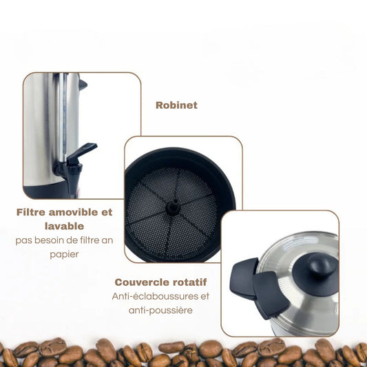 explication Percolateur 50 tasses