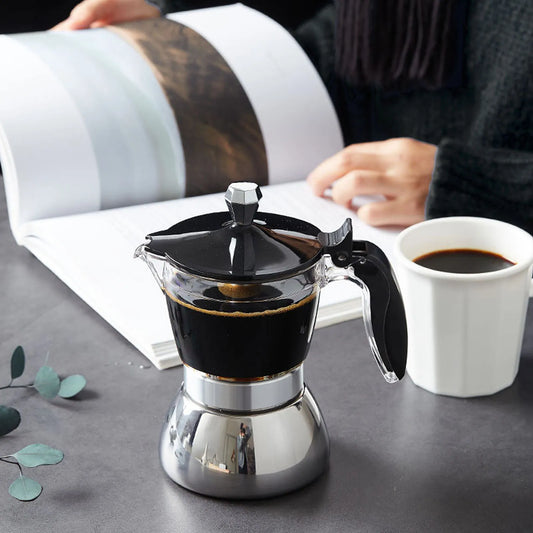 Cafetière italienne verre moka