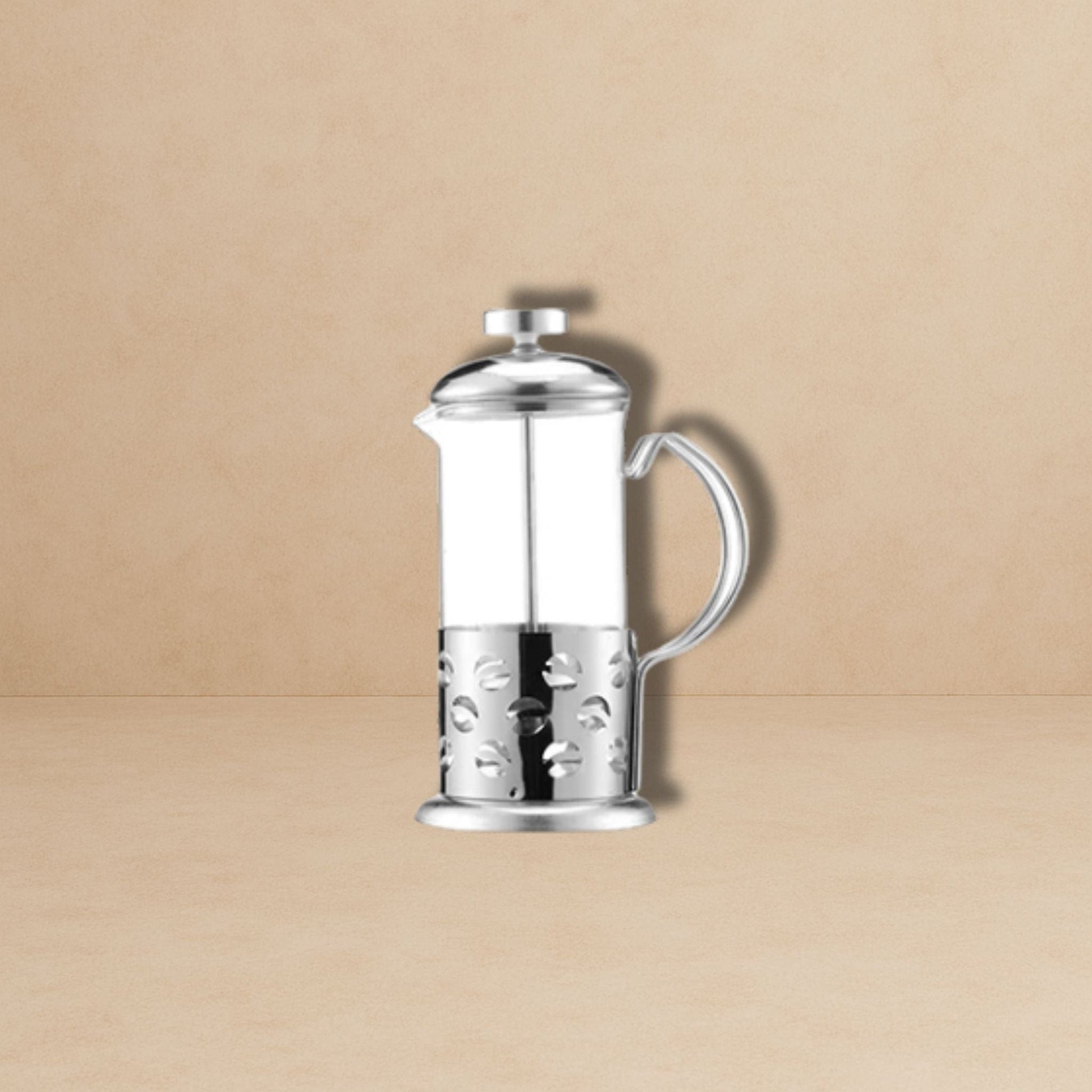 Cafetière à piston acier inoxydable Grain de café
