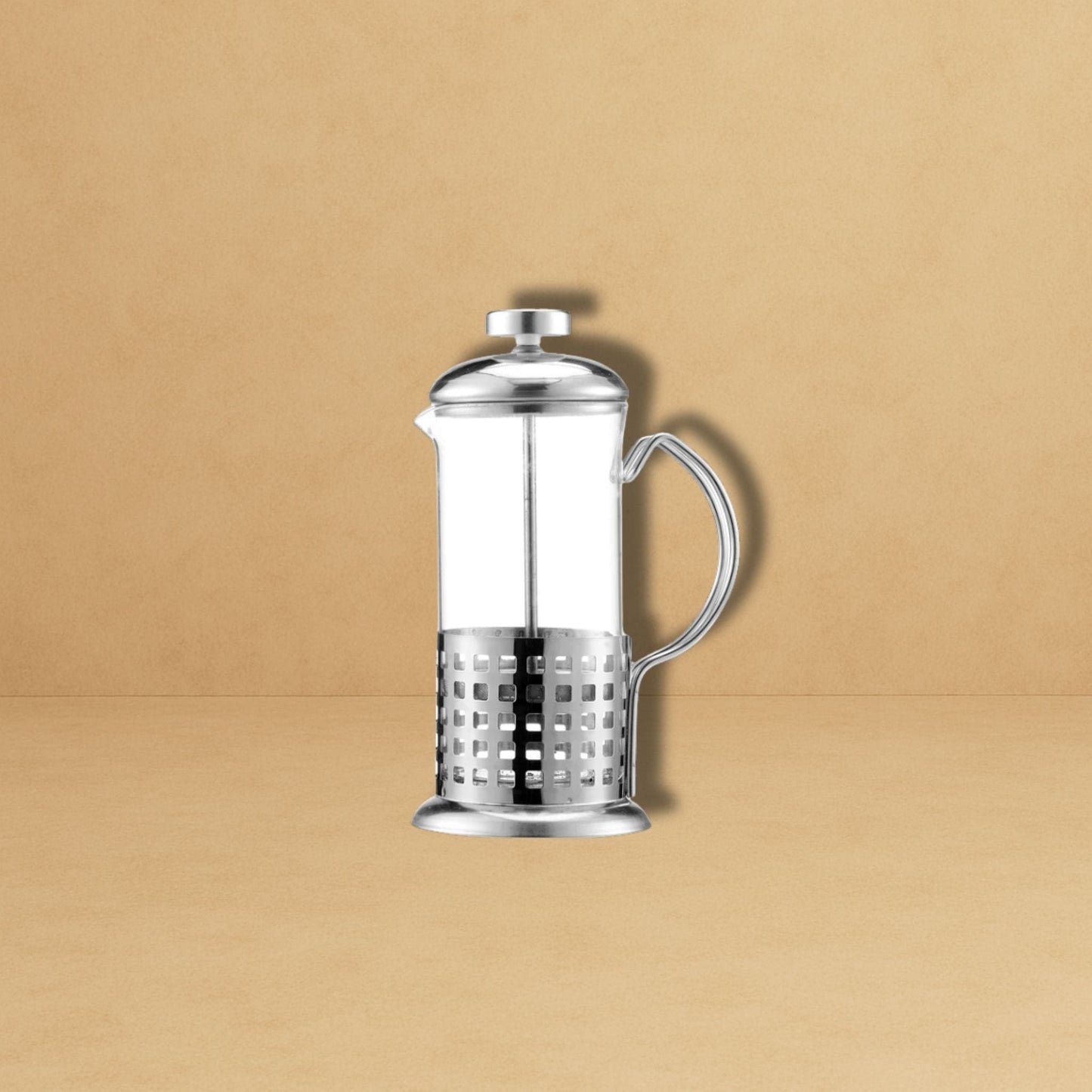 Cafetière à piston acier inoxydable Petits carrés