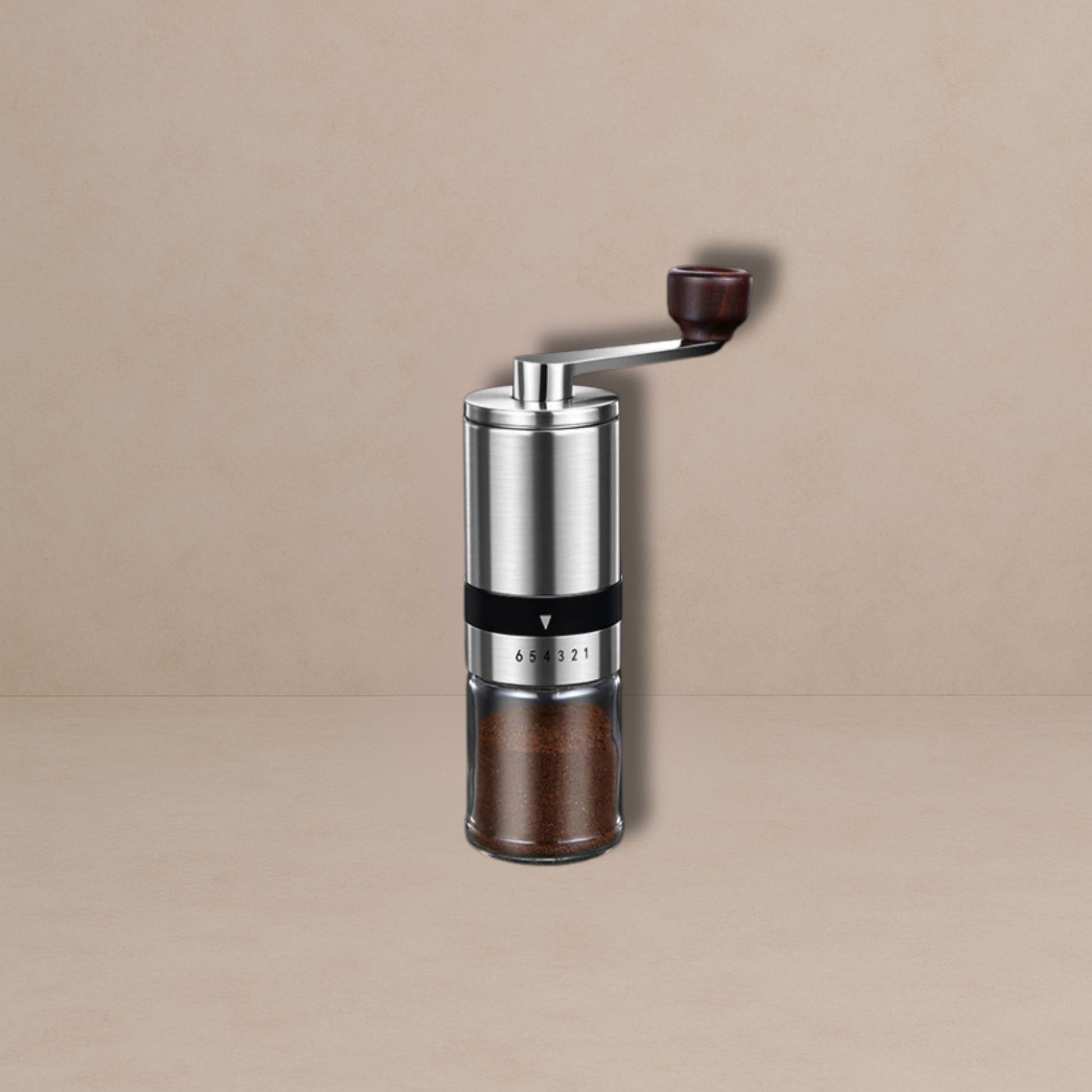 Moulin à café manuel haut de gamme 6 réglages