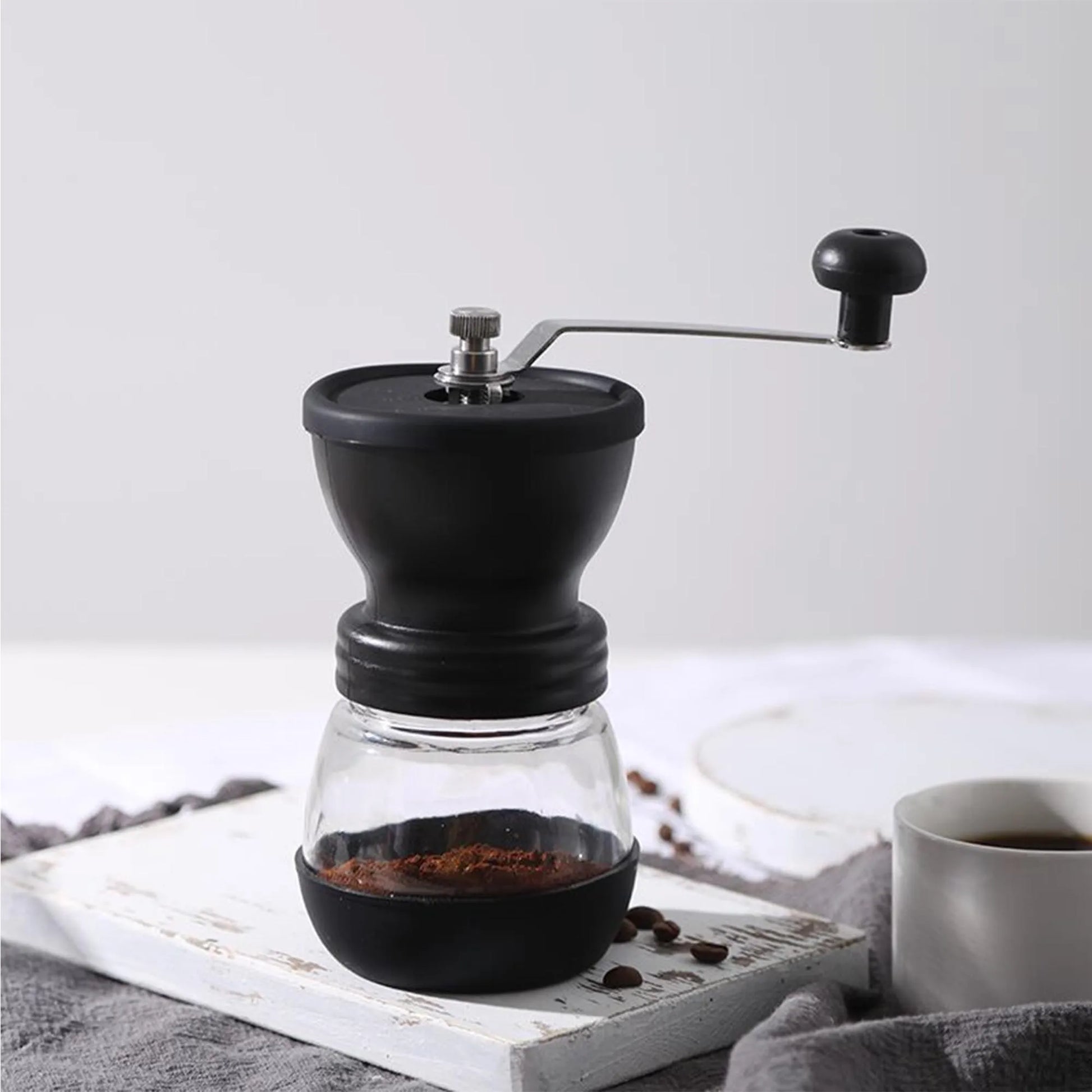 Moulin à café manuel pour cafetière italienne