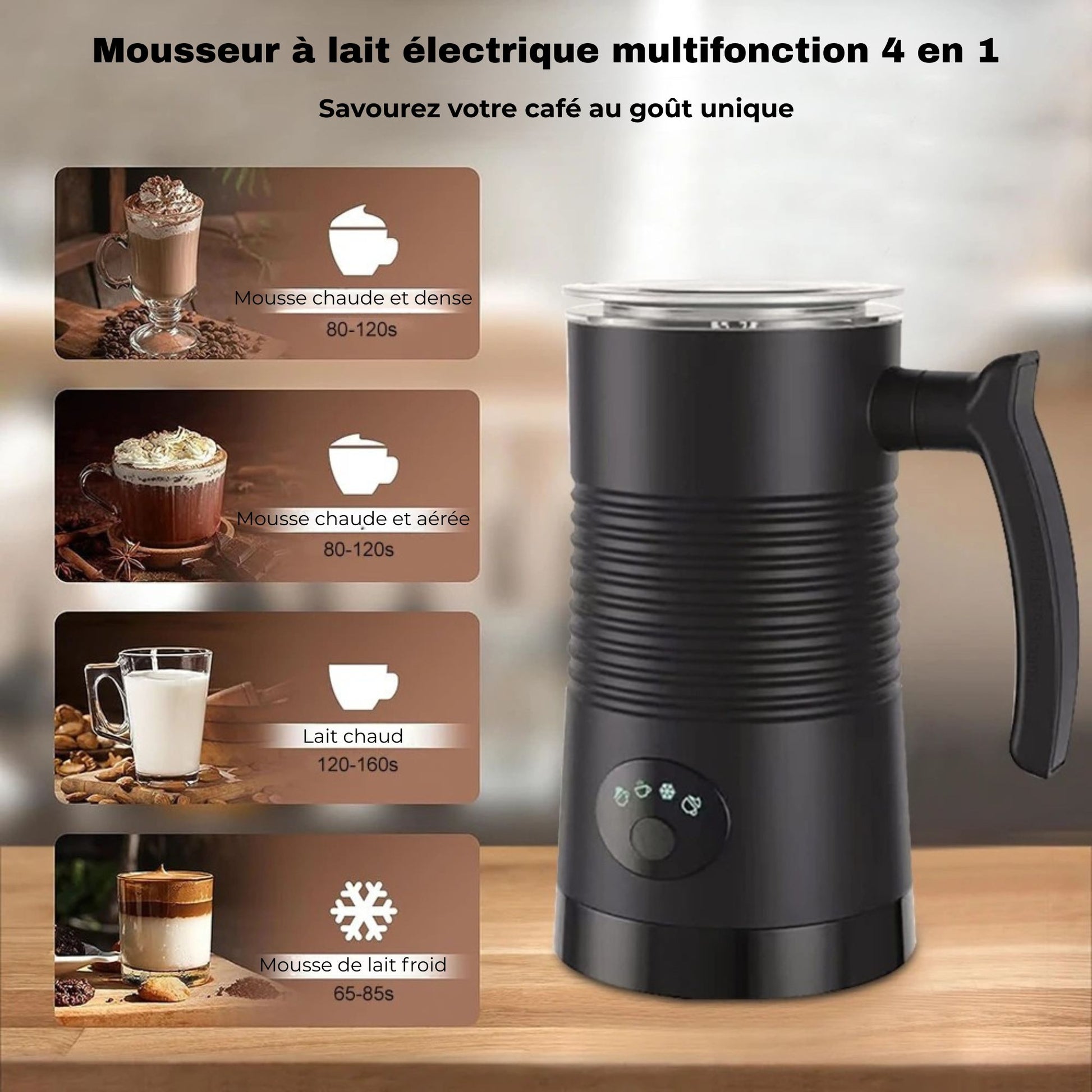 Mousseur à lait électrique fonction