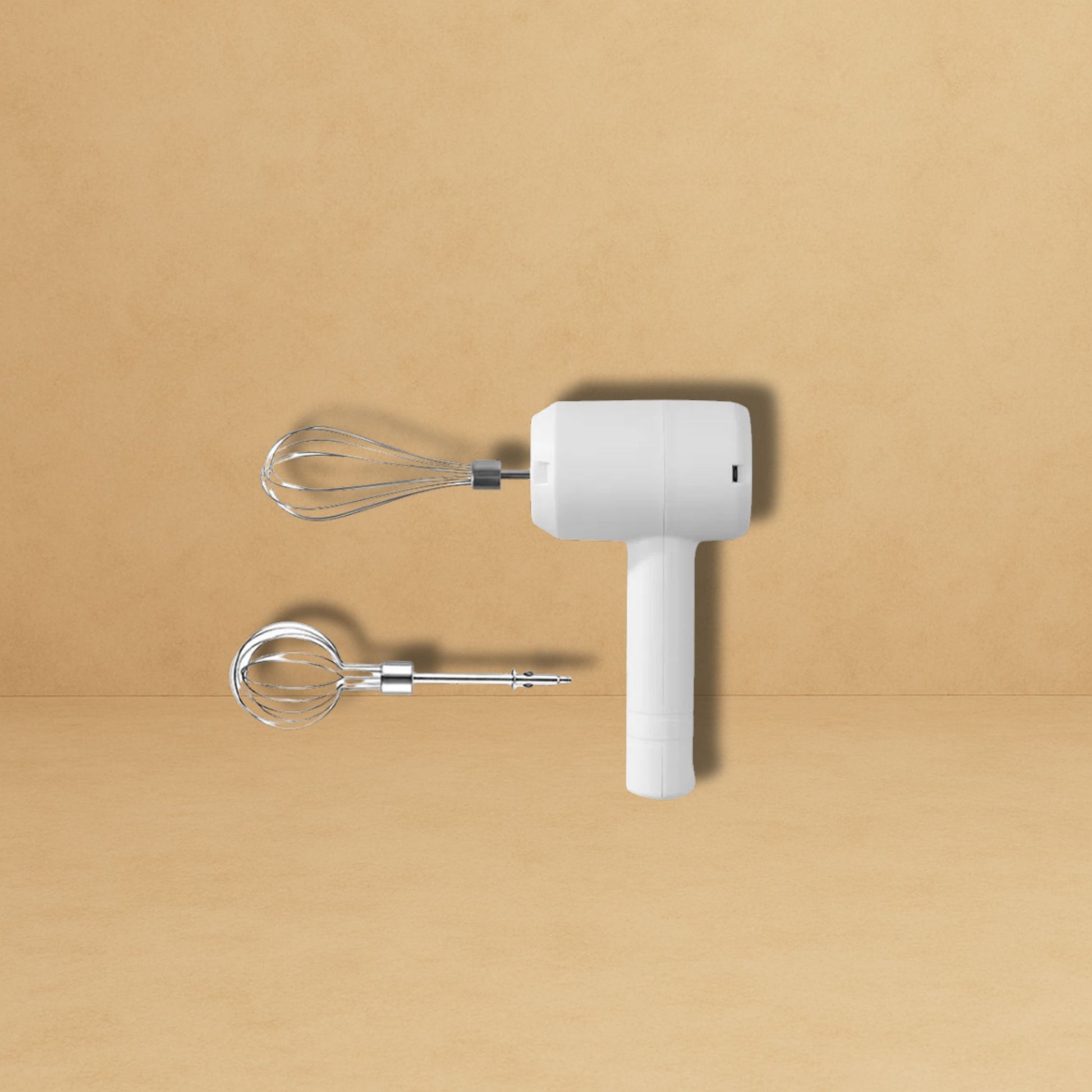 Mousseur à lait électrique pas cher blanc